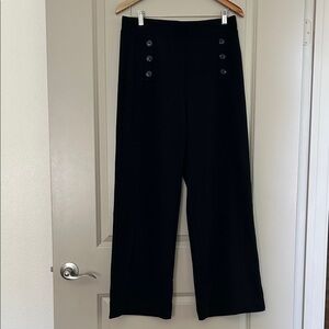 LOFT Black Wide-Leg Women's Pants